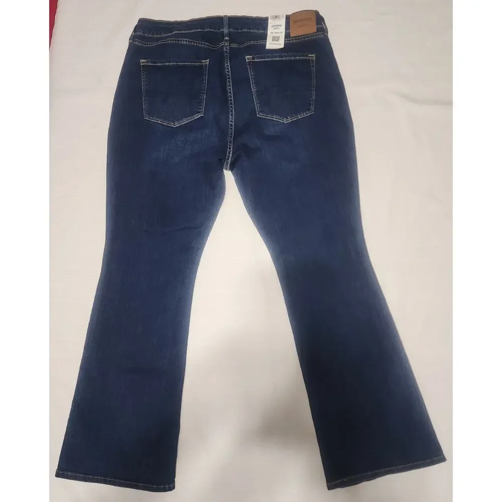 Denizen mid rise bootcut jeans 18S W34 L30 women's - Picture 6 of 7